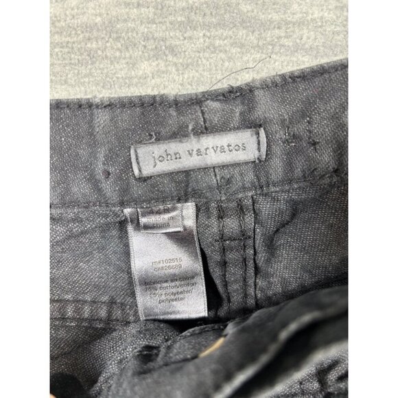 John Varvatos Jeans Mens 31x32 Slim Fit Gray Denim Casual - Picture 2 of 4